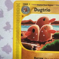Dugtrio 52/144 - Skyridge - Lightly Played - Pokemon Card - E Reader - Image 2