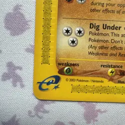Dugtrio 52/144 - Skyridge - Lightly Played - Pokemon Card - E Reader - Image 5