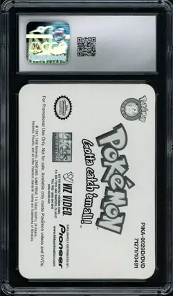 CGC 9 MINT Pokemon Marill Lenticular Promo Card #29 Pioneer Viz Video Home - Image 2