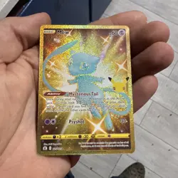 Pokemon TCG Mew 025/025 Gold Celebrations 25th Anniversary Card NM Condition - Image 1