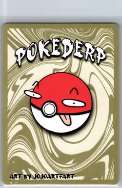 Pokederp Pokington 1st Edition 26/38 Derpy Card - Image 2