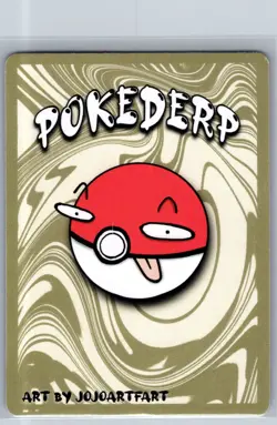 Pokederp Gwuaa 1st Edition 30/38 Derpy Card - Image 2
