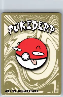 Pokederp Pokey 1st Edition 25/38 Derpy Card - Image 2