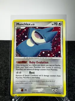 Munchlax 69/111 Rising Rivals Regular 2009 Pokemon Card - Image 1