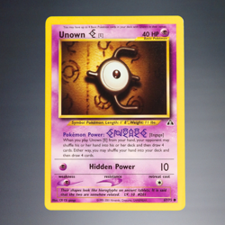 1995-2001 POKEMON TCG UNOWN #67/75 NEO DISCOVERY COMMON TRADING CARD TC - Image 1
