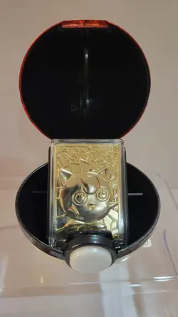 Pokemon Jigglypuff Limited Edition 23k Gold Plated Trading Card Over 20 Yrs Old - Image 3