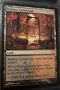 Dissension Rakdos Carnarium MTG Magic the Gathering NM - Image 1