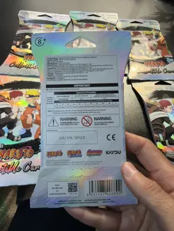 Naruto Collectible Cards Series 2 Jin Edition Lot 6 Sealed Booster Packs 8 Cards - Image 2