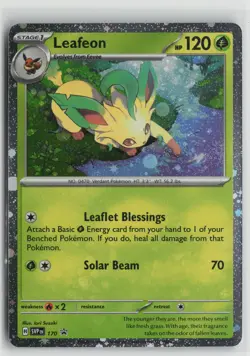 Leafeon - (Cosmos Holo) Promo SV: Scarlet & Violet Promo Cards 170 NM - Image 1