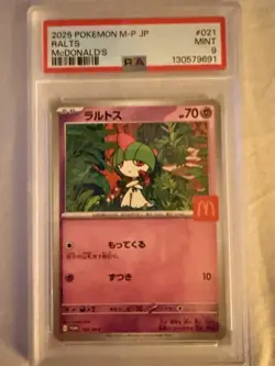 PSA 9 Pokemon Card Lot x4 Munkidori Ceruledge Ralts Pinsir - Image 3