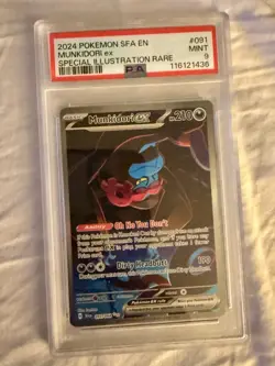 PSA 9 Pokemon Card Lot x4 Munkidori Ceruledge Ralts Pinsir - Image 5