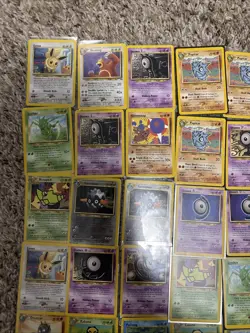 45 Card Lot of Pokemon Neo Discovery Non Holo Cards All Sleeved MP-NM Lot 20 - Image 5