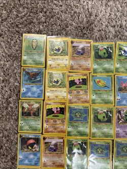 45 Card Lot of Pokemon Neo Discovery Non Holo Cards All Sleeved MP-NM Lot 21 - Image 3