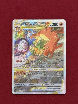 Pokemon TCG Charizard VSTAR SWSH262 Sword & Shield Promo Card Holo - Image 1