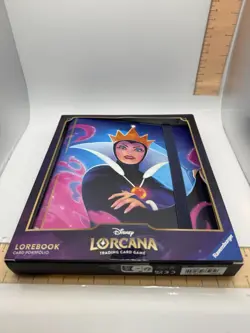 Disney Lorcana The First Chapter LoreBook Evil Queen Card Portfolio Binder NEW - Image 4
