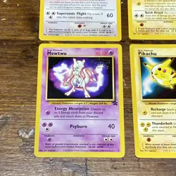WB Presents POKEMON The First Movie BLACK STAR PROMO SET of 4 cards 1999 - Image 2