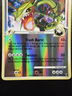 Pokemon Card - Rayquaza C - Supreme Victors 8/147 Reverse Holo Rare MP - Image 3