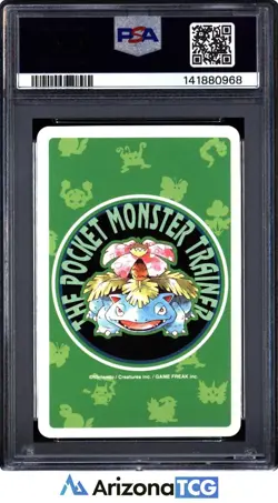 Pokemon 1996 Pinsir 127 Jack Of Hearts Green Playing Card Japanese GEM MT PSA 10 - Image 2