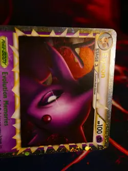MP Pokemon (Prime) ESPEON Card UNDAUNTED Set 81/90 Ultra Rare Holo Foil HGSS - Image 3