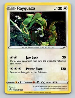 Rayquaza - Holo Promo SWSH: Sword & Shield Promo Cards SWSH029 - Image 1
