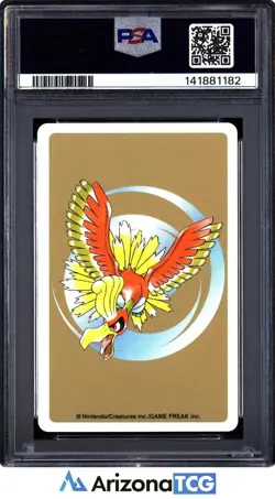 Pokemon 2000 Clefable 8 Of Hearts 036 Gold Playing Card Japanese GEM MINT PSA 10 - Image 2