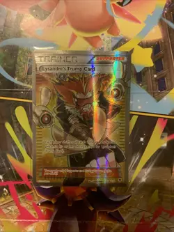 Pokemon Lysandre's Trump Card Ultra Rare Full Art Holo 118/119 XY Phantom Forces - Image 1