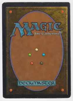 Miscut Signed Wyluli Wolf Dark MP Arabian Nights Artist Susan Van Camp MTG Magic - Image 2