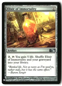 MTG Elixir of Immortality [LIST - 206] LP 4-32 - Image 1