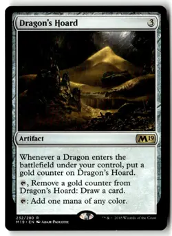 MTG Dragon's Hoard [M19 - 232] LP 3-39 - Image 1