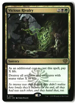 MTG Vicious Rivalry [SOS - 241] NM 2-71 - Image 1