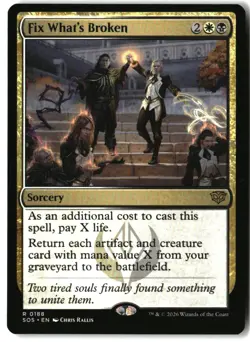 MTG Fix What's Broken [SOS - 188] NM 2-71 - Image 1