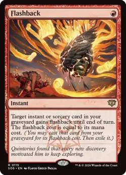 NM Flashback, MTG, Secrets of Strixhaven, Magic the Gathering, 115 - Image 1