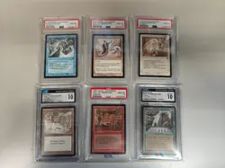 lot of 6 harold mcneill graded cgc psa 10 including sylvan library legends - Image 1