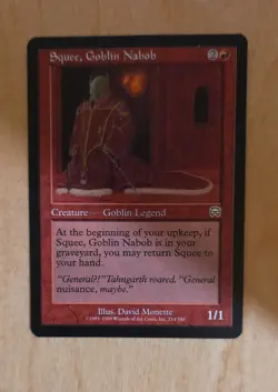 Squee, Goblin Nabob Mercadian Masques Regular - Image 1