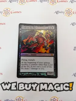MTG | Lord of the Pit | 10th Edition | Foil | Heavily Played | English - Image 1