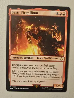 MTG | Surtr, Fiery Jotun | Universes Beyond: Assassin's Creed - Image 1