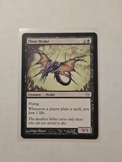 Ebon Drake - Fifth Dawn - LP - Uncommon - Creature - Image 1