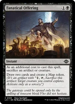Fanatical Offering - The Lost Caverns of Ixalan - Magic The Gathering - MTG - Image 1