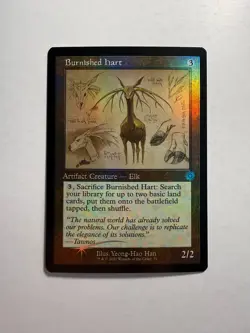 Burnished Hart (Schematic) 71 MTG The Brothers' War: Retro Frame Artifacts Foil - Image 1