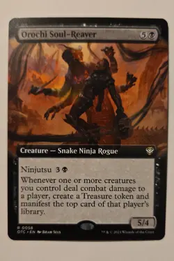 Orochi Soul-Reaver (Extended Art) Commander: Outlaws of Thunder Junction Regular - Image 1