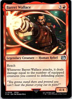 FINAL FANTASY #129 Barret Wallace - Image 1
