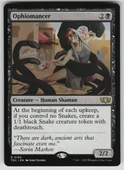 Ophiomancer Normal R Commander: Tarkir: Dragonstorm 193 NM - Image 1