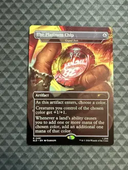 MTG The Platinum Chip #2461 Rare Secret Lair Drop Series (SLD) - Image 1