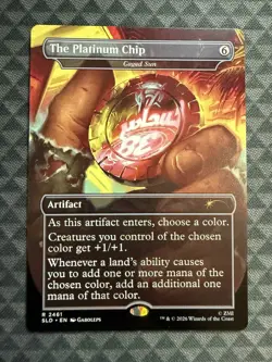 MTG The Platinum Chip #2461 Rare Secret Lair Drop Series (SLD) - Image 2