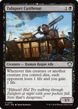 Zulaport Cutthroat - 233 - SOC - Near Mint - MTG - Image 1