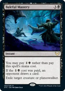 1 x Baleful Mastery - Strixhaven: School of Mages - NM-Mint - MTG - Image 1