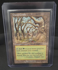 MTG - Gaea’s Cradle – Legendary Land – Urza’s Saga – EX-VG - Image 1