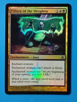 MTG 1x FOIL Pillory of the Sleepless LP Guildpact Magic - Image 1