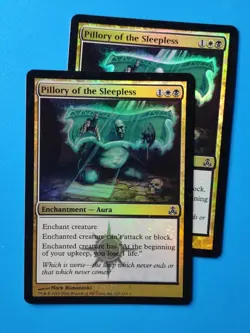 MTG 1x FOIL Pillory of the Sleepless LP Guildpact Magic - Image 2