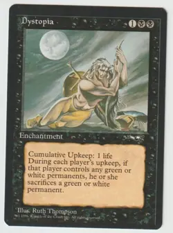 MAGIC THE GATHERING DYSTOPIA ALLIANCES EDITION MINT/NEAR MINT - Image 1